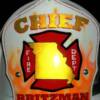 CHIEF FIRE HELMET  SHIELD