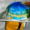 Margaritaville Custom Fire Helmet