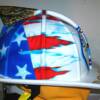 CUSTOM FIRE HELMET CAMPO