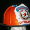 HOUSTON DYNAMO FIRE HELMET